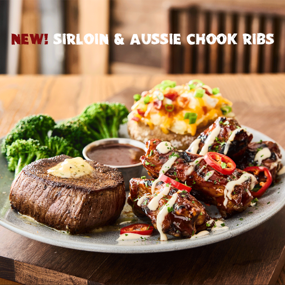 Outback Steakhouse Chicken, Ribs, and More Menu USA