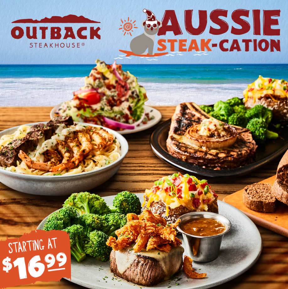 Outback Steakhouse Freshly Made Sides Menu USA