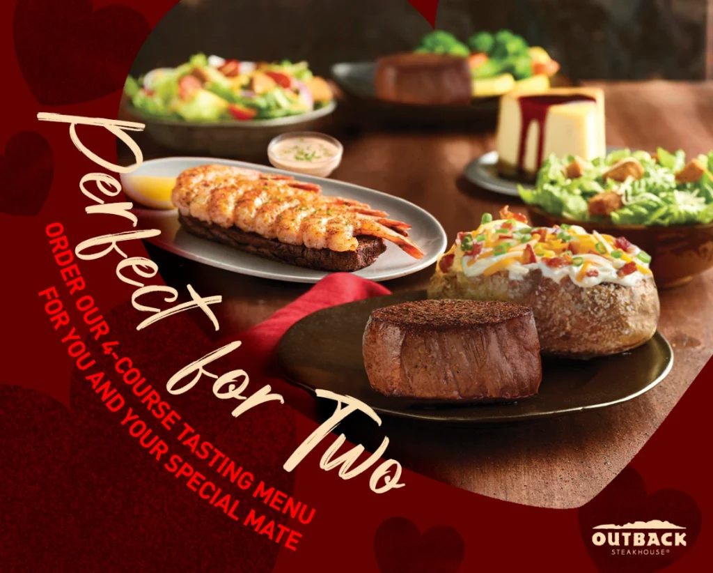 Outback Steakhouse Signature Steak Specials Menu Deal USA