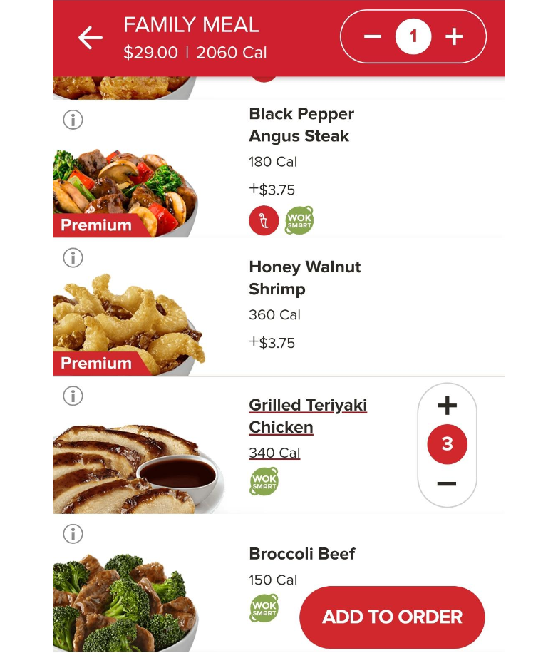 Panda Express Combo Meal Deals Menu USA