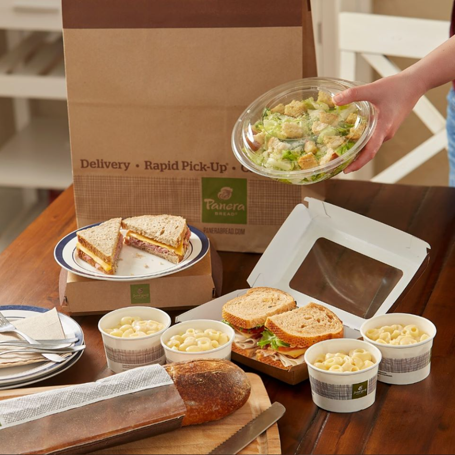 Panera Bread Family Feast Value Meals Menu USA