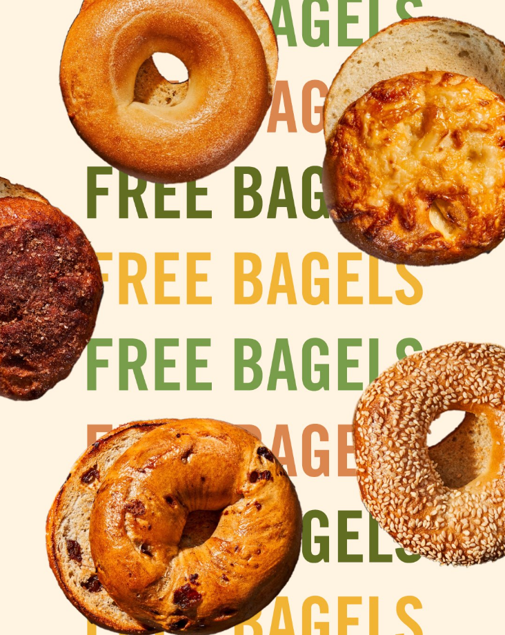 Panera Bread Free Bagel Every Day Menu Deal USA