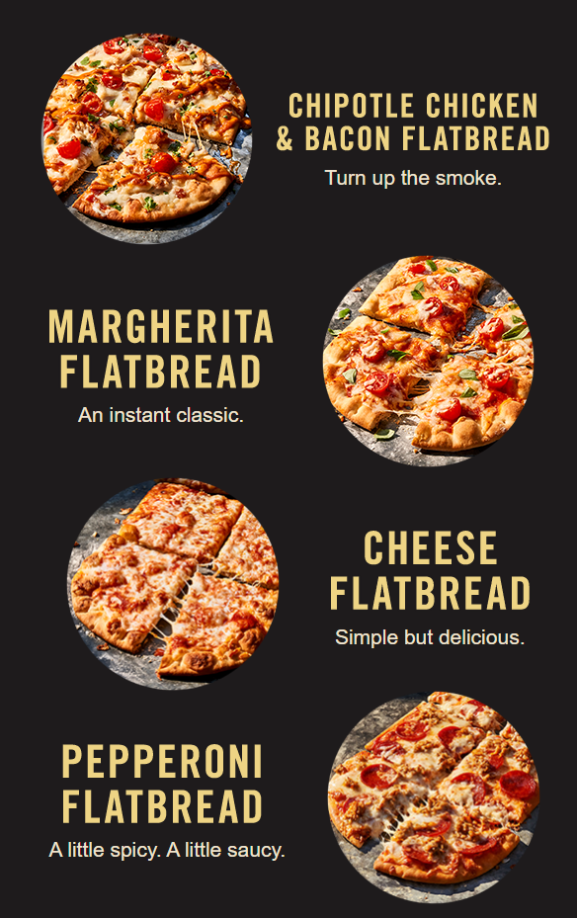 Panera Bread Pizza Menu USA