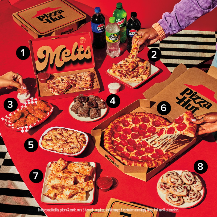 Pizza Hut Carryout Specials Menu Deal USA