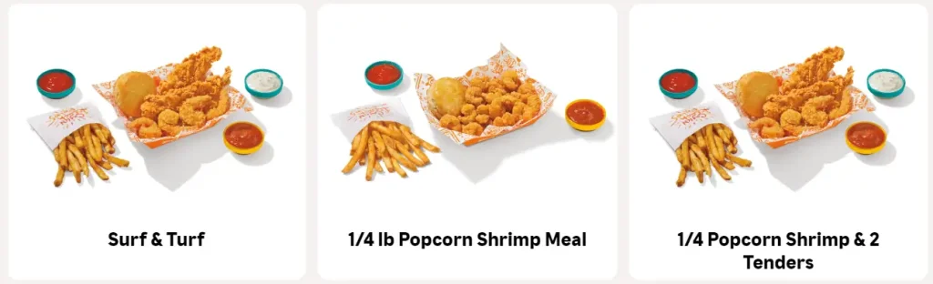 Popeyes Seafood Menu USA