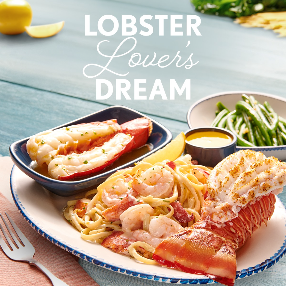 Red Lobster Lover’s Dream Menu Deal USA