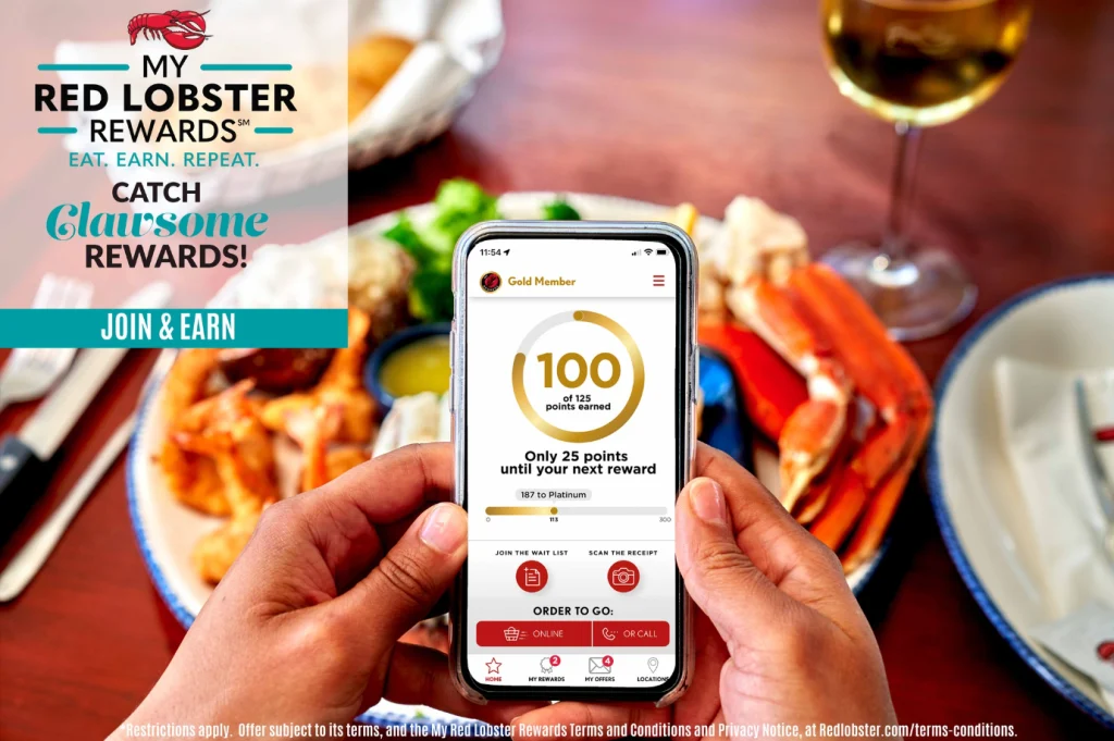 Red Lobster Loyalty Program Offers Menu Deal USA