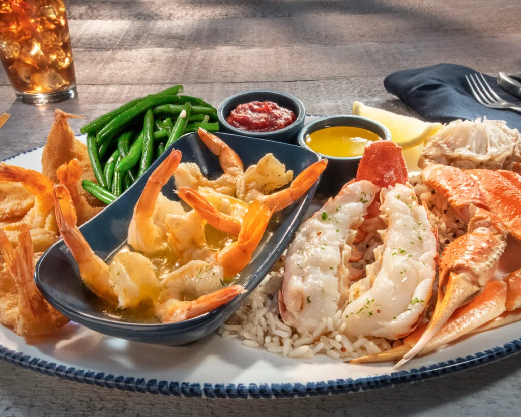 Red Lobster Seafood Feast for Two Menu Deal USA