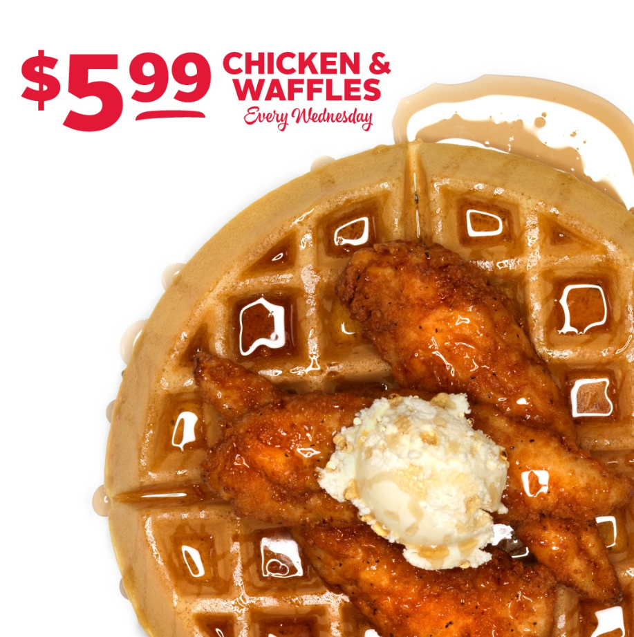 Slim Chickens Chicken & Waffles Menu USA