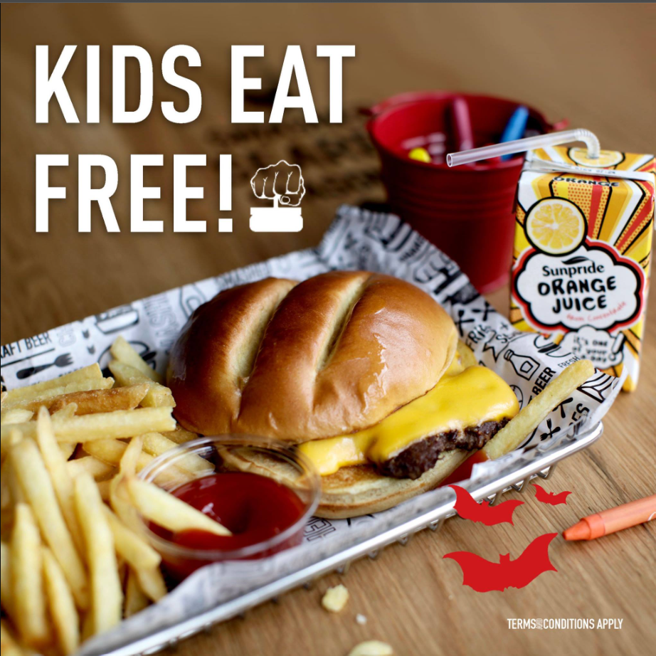 Smashburger Kids Meals Menu USA