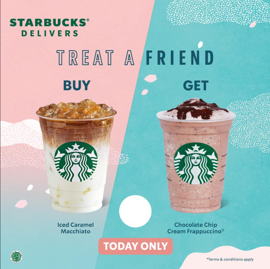 Starbucks Discounted Merchandise Menu Deal USA