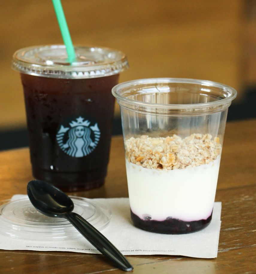 Starbucks Oatmeal & Yogurt Menu USA