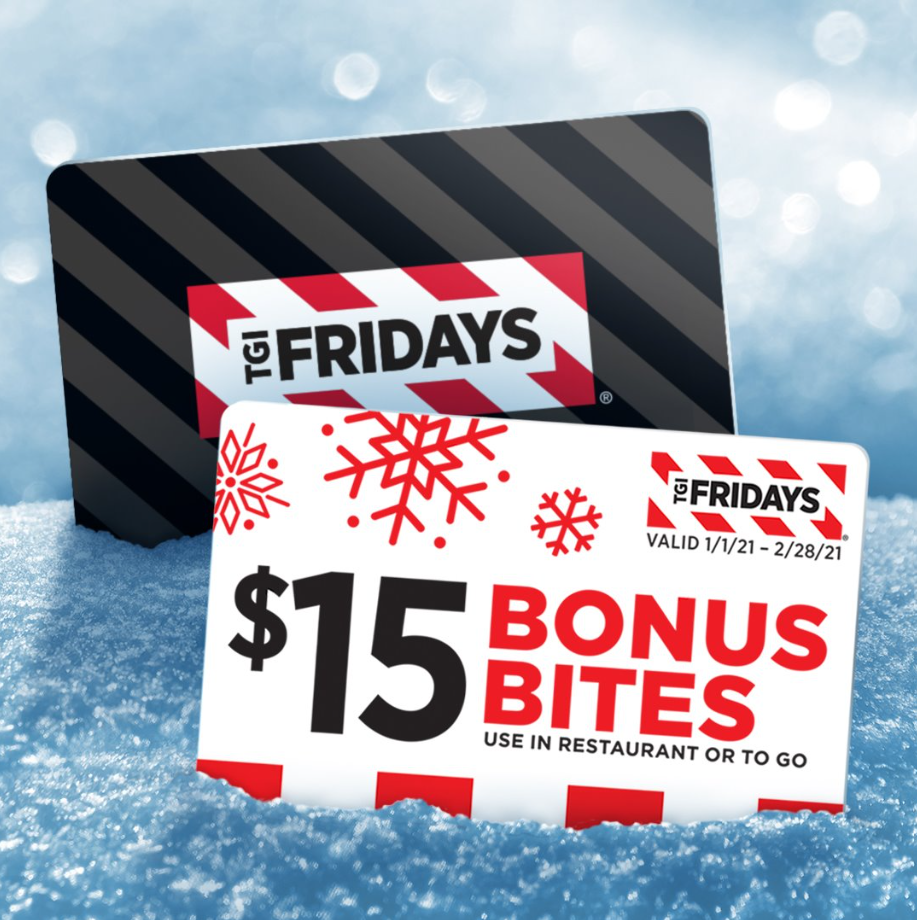 TGI Fridays Gift Cards USA