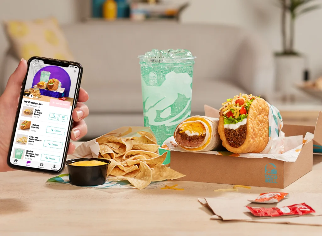 Taco Bell App-Only Offers Menu Deal USA