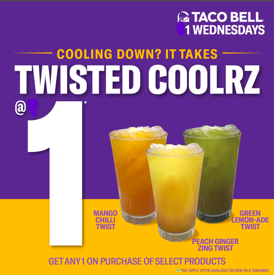 Taco Bell Drinks Menu USA