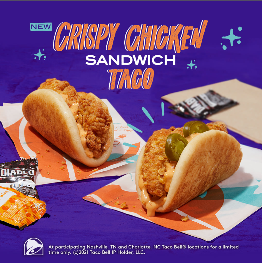 Taco Bell Featured Menu USA