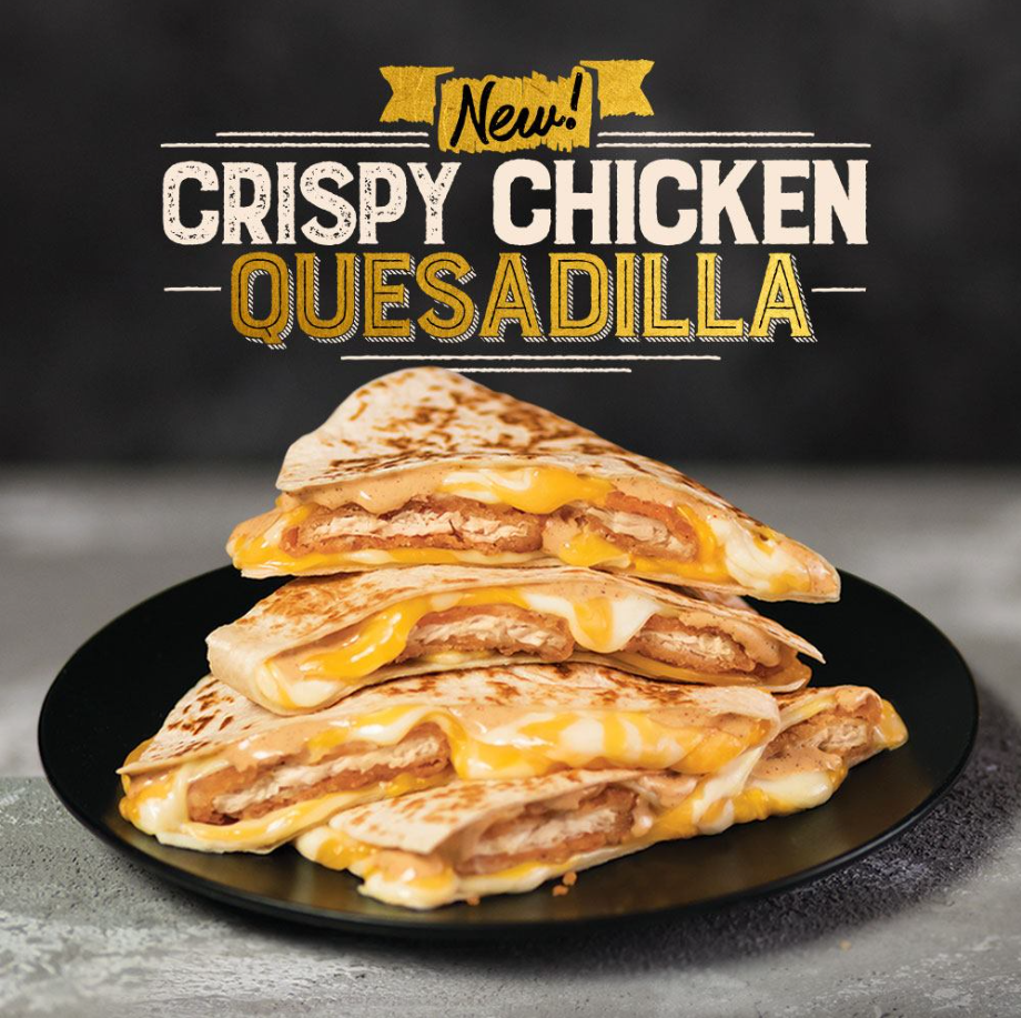 Taco Bell Quesadillas Menu USA