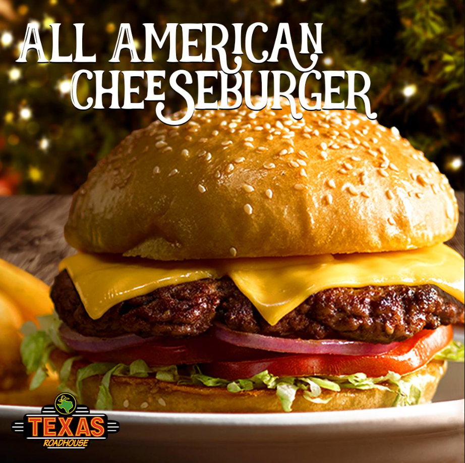 Texas Roadhouse Burgers Menu USA