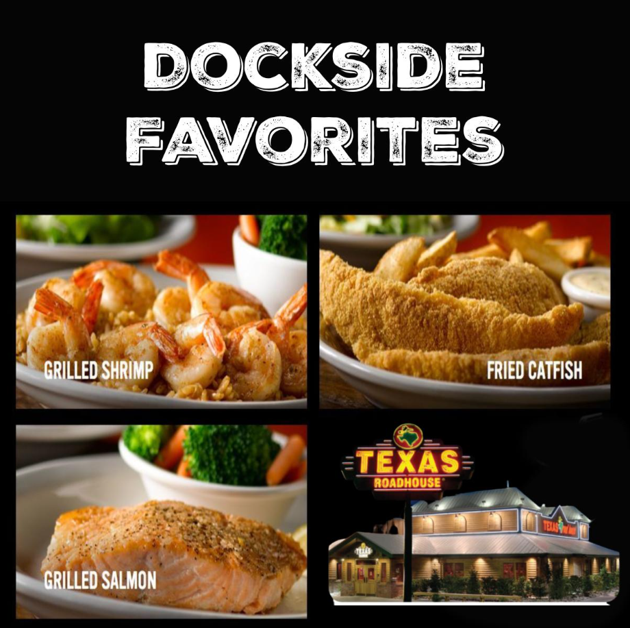 Texas Roadhouse Seafood Menu USA