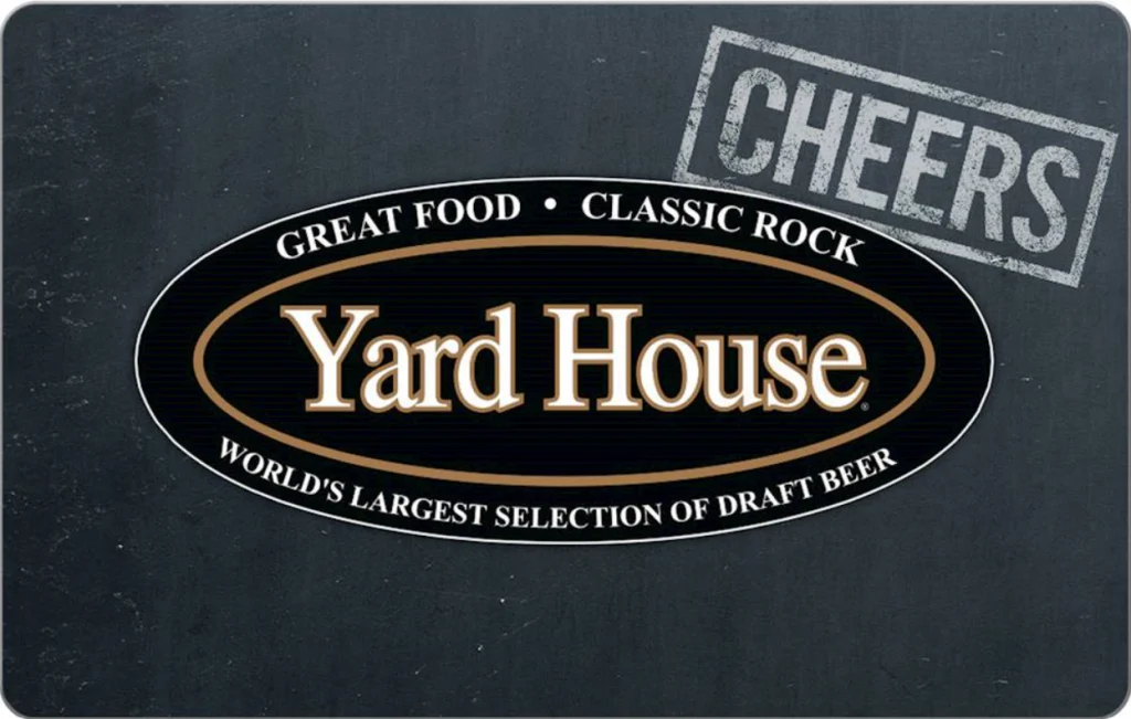 The Yard House Gift Cards USA