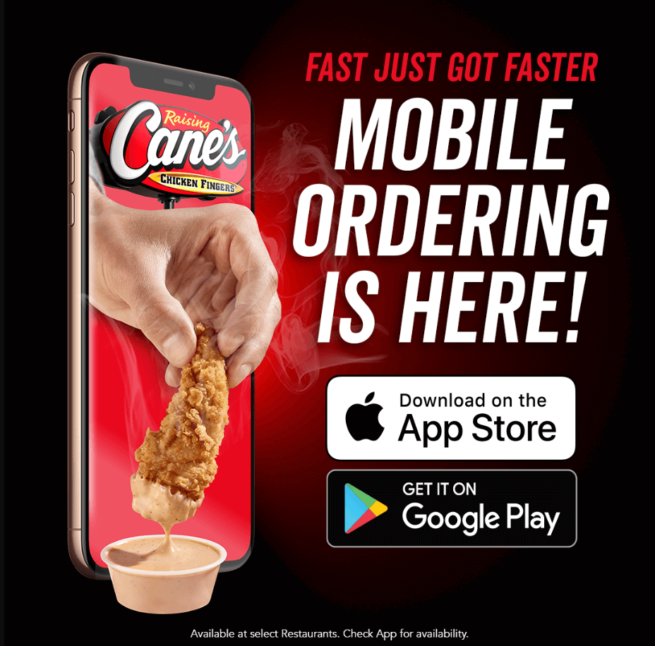 To Order Raising Cane’s Menu USA