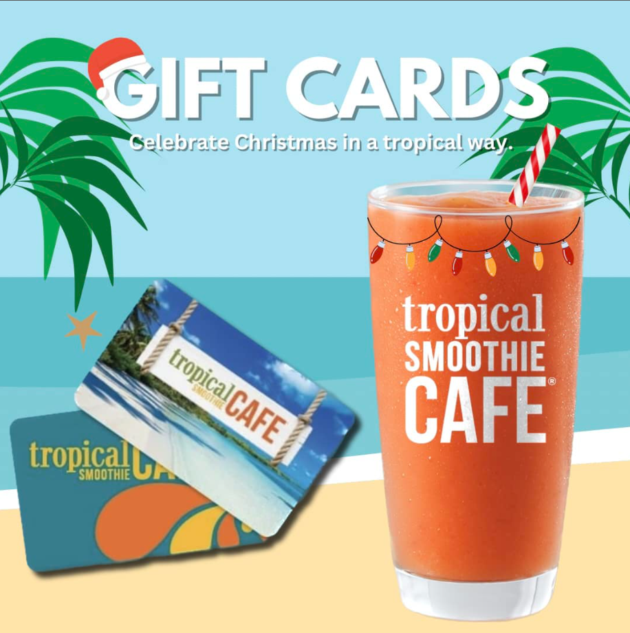 Tropical Smoothie Cafe Gift Cards