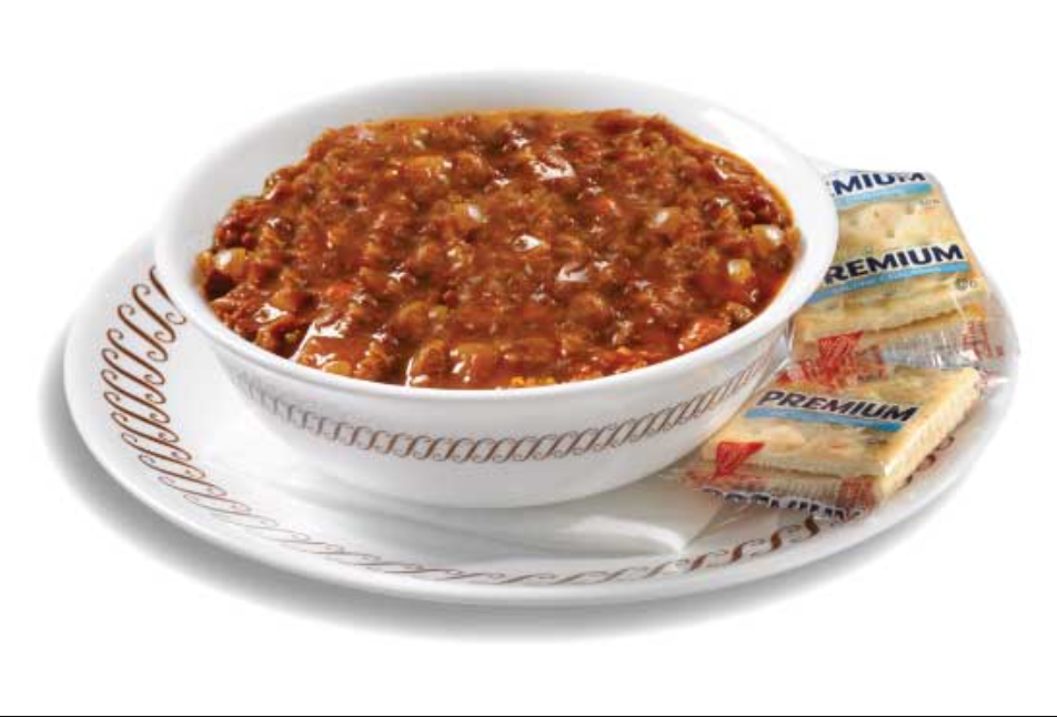 Waffle House Chili Menu USA