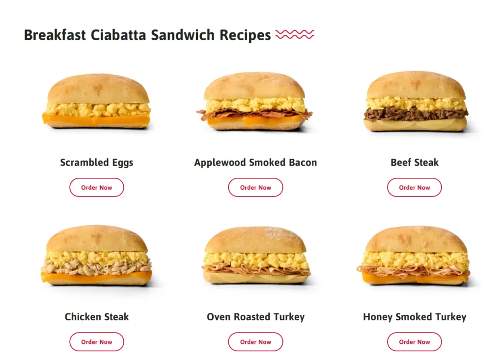 Wawa Burger Ciabatta Sandwiches Menu USA