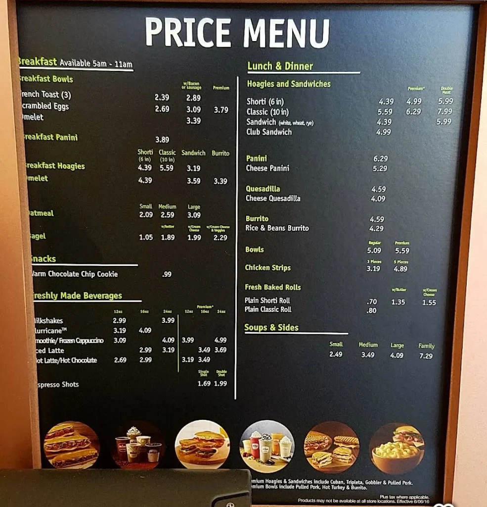 Wawa Burger Menu Updated Prices USA