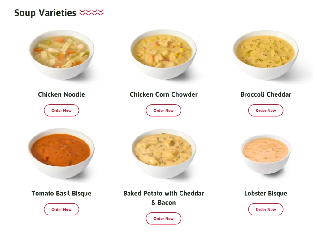 Wawa Burger Soups Menu USA