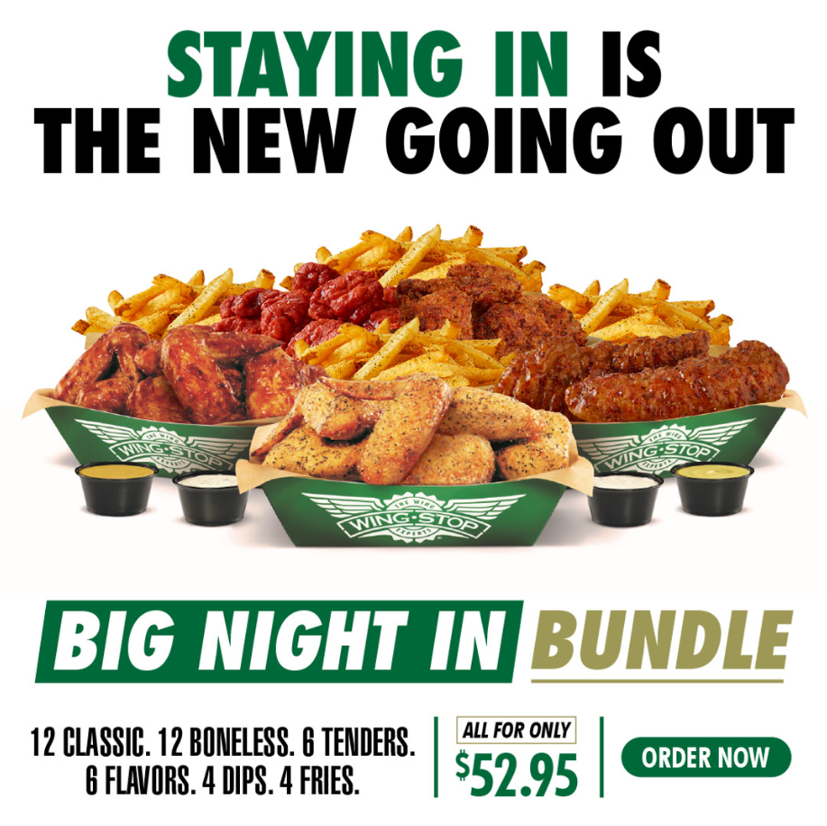 Wingstop Online Ordering Discounts Menu Deal USA