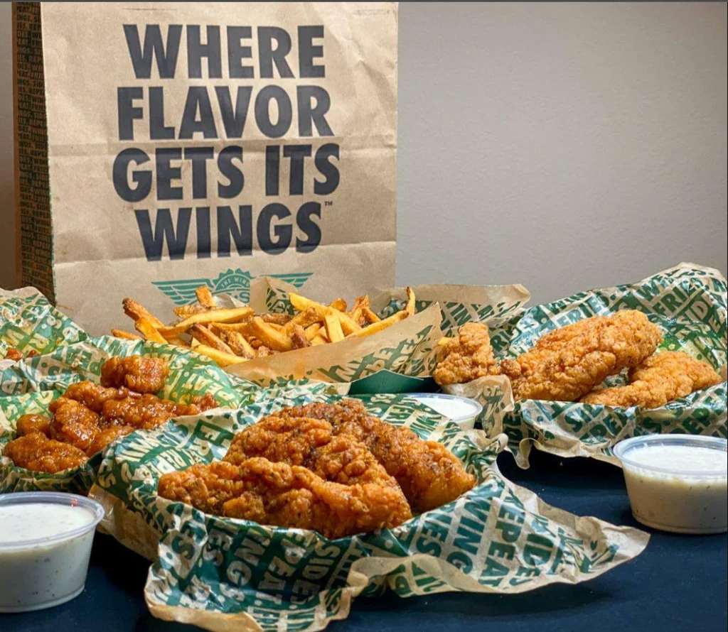 Wingstop Tenders Menu USA