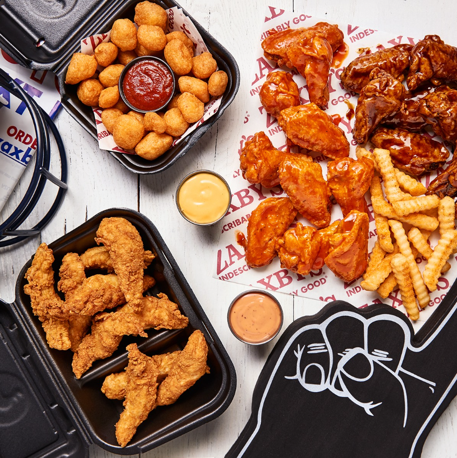 Zaxbys Chicken Fingerz Platter Menu Deal USA