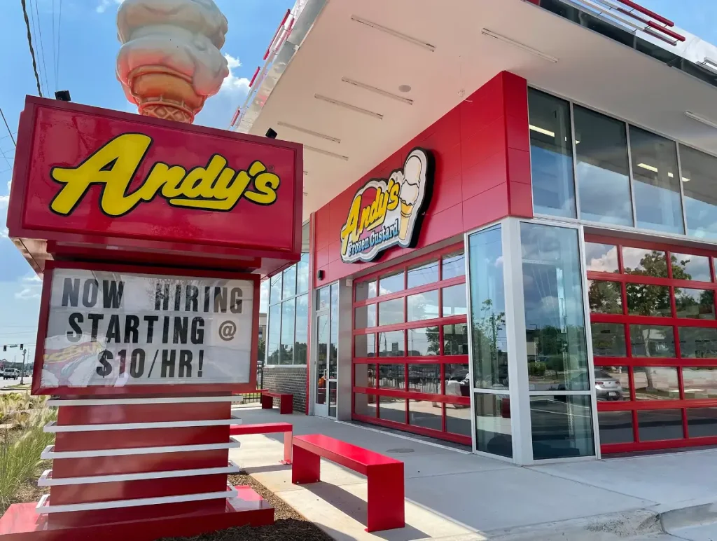 Andy's Frozen Custard Ambiance USA