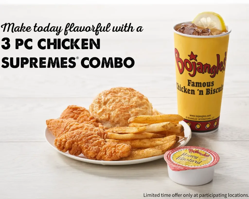 Bojangles $10 Chicken Supremes™ Combo Deal USA