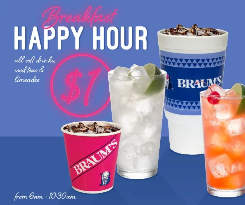 Braum’s Happy Hour Discounts Deal USA