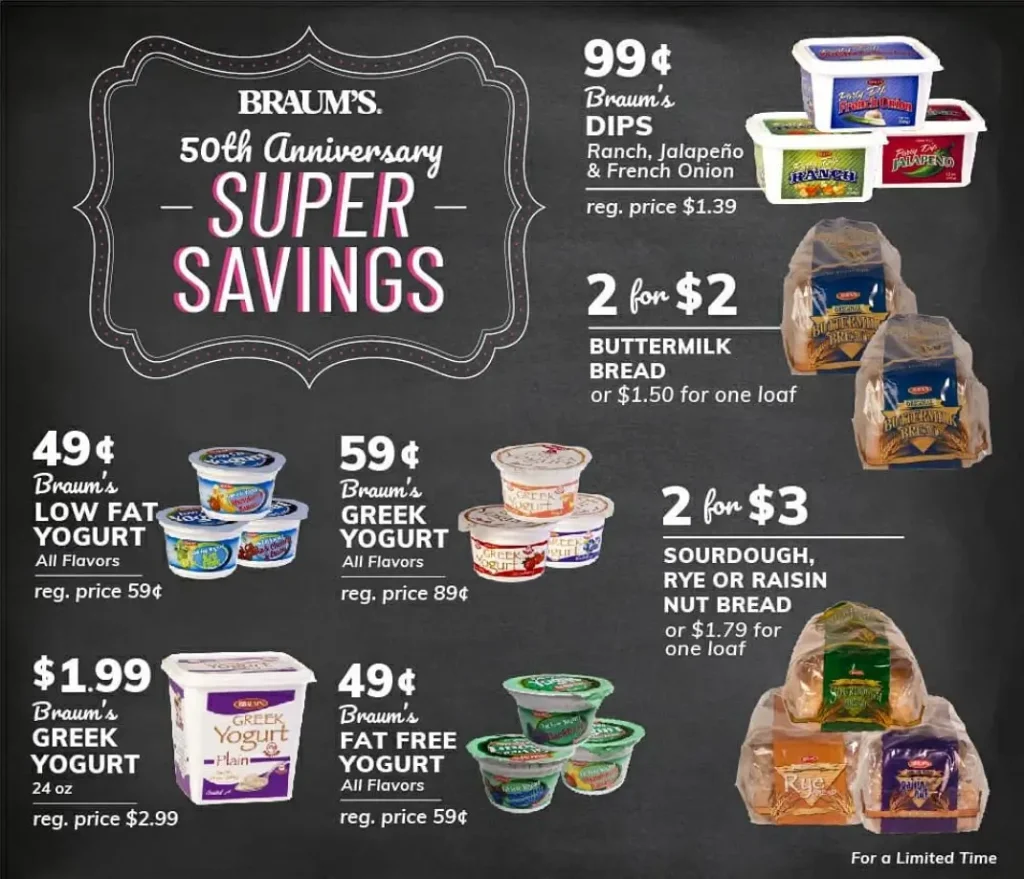 Braum’s Weekly Specials Deal USA