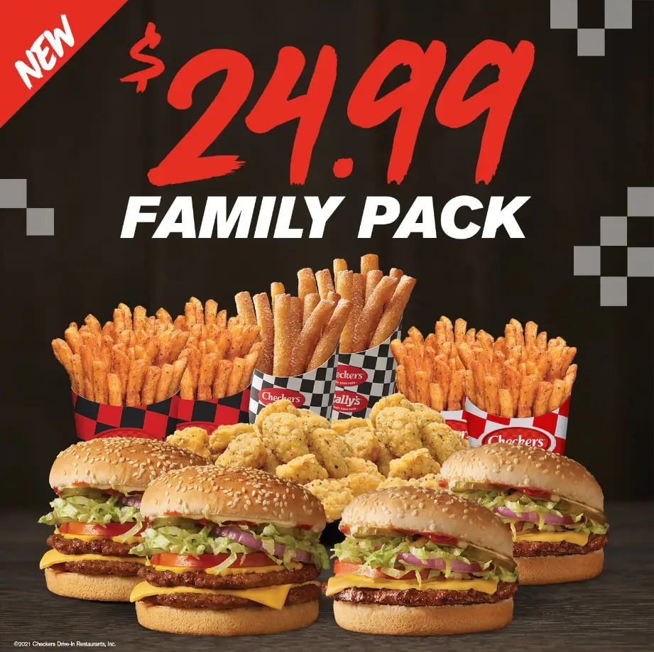 Checkers and Rally’s Family Meal Discounts Deal USA