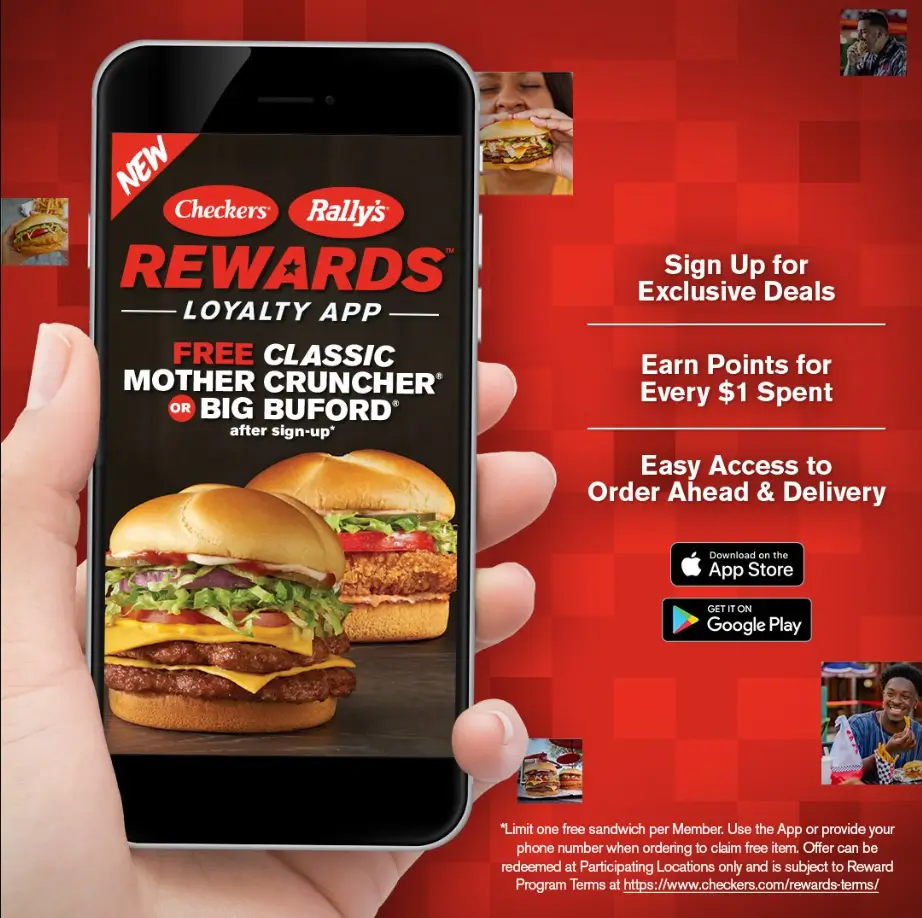 Checkers and Rally’s Mobile App Exclusives Deal USA