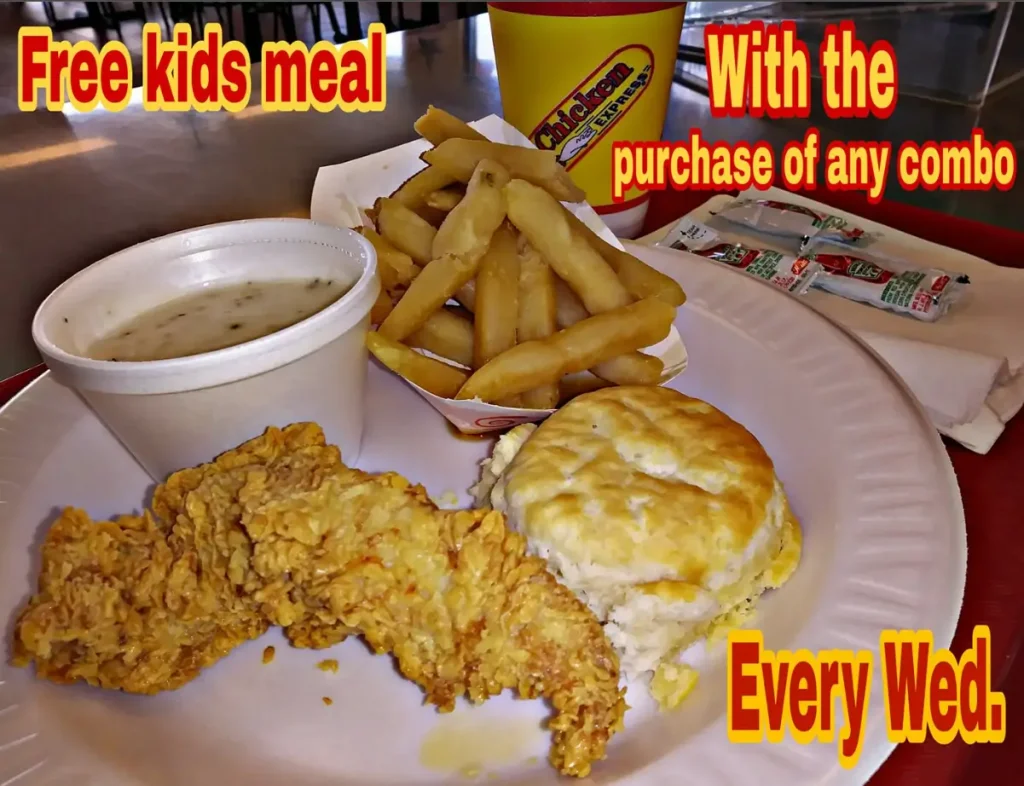 Chicken Express Kid's Meal Discounts Deal USA