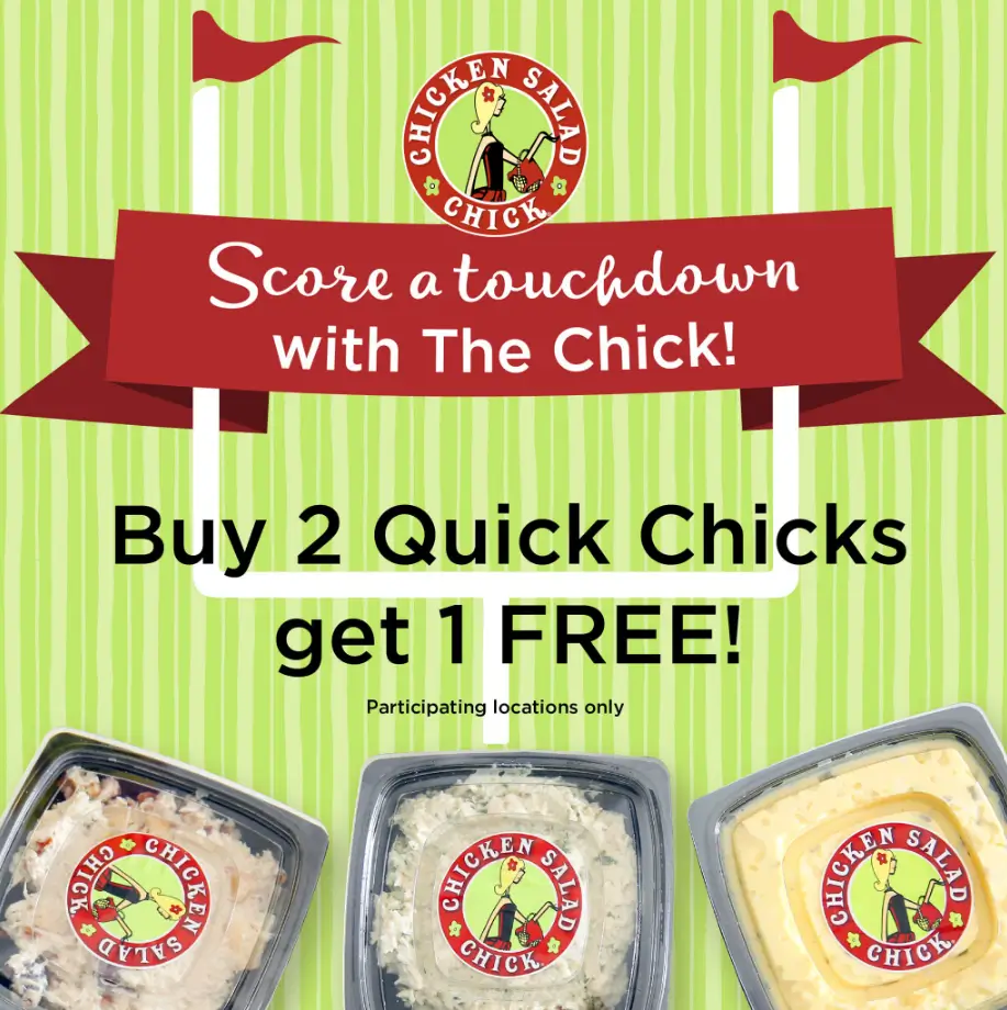 Chicken Salad Chick Catering Discounts Deal USA