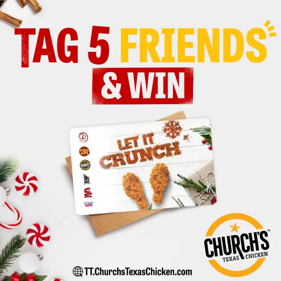 Church’s Chicken Gift Cards USA