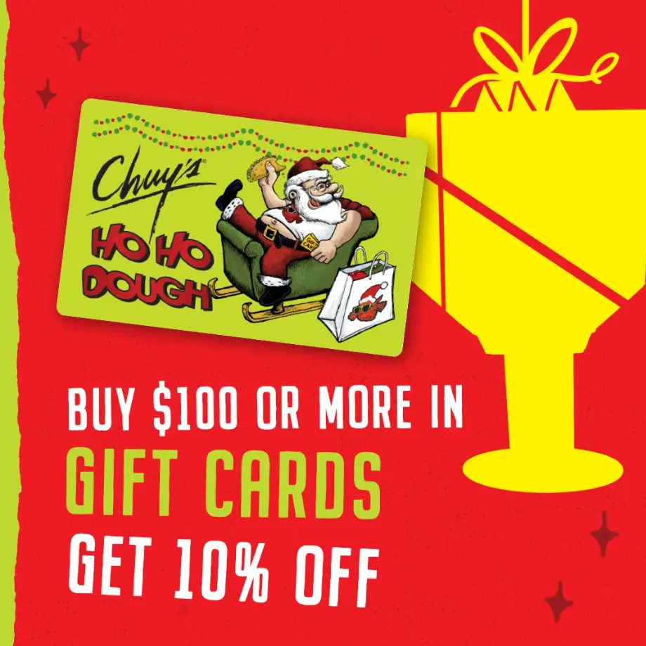 Chuy’s Gift Cards USA