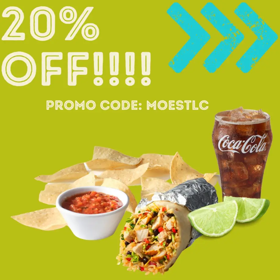 Coupons & Promo Code For Moe's Southwest Grill Menu USA