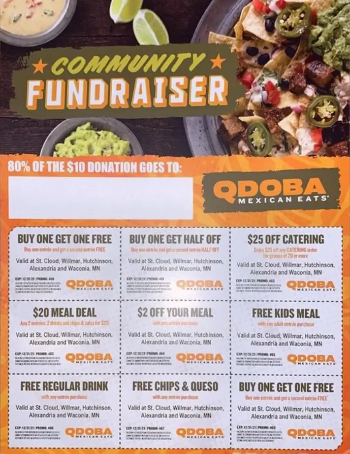 Coupons & Promo Code For QDOBA Menu USA