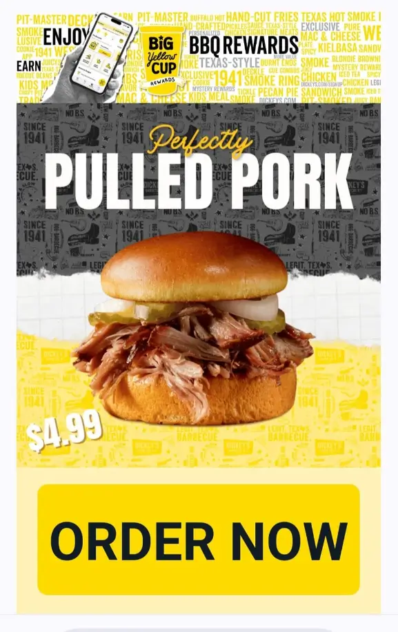 Dickey’s Barbecue Pit Pitmaster Special Deal USA