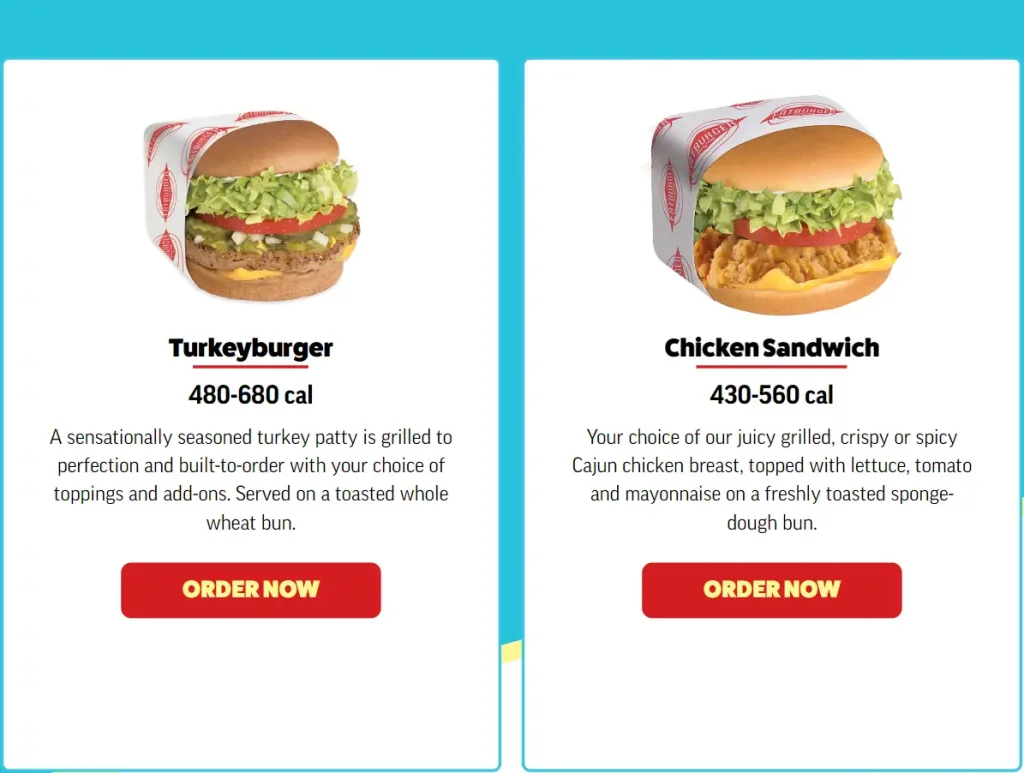 Fatburger Signature Sandwiches Menu USA