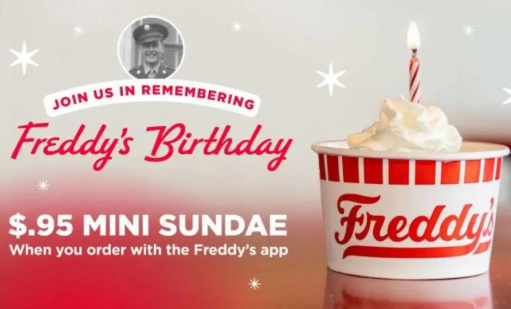 Freddy's Birthday Treats Deal USA