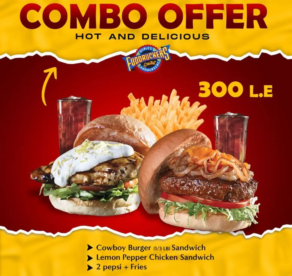 Fuddruckers Combo Meal Discounts Deal USA