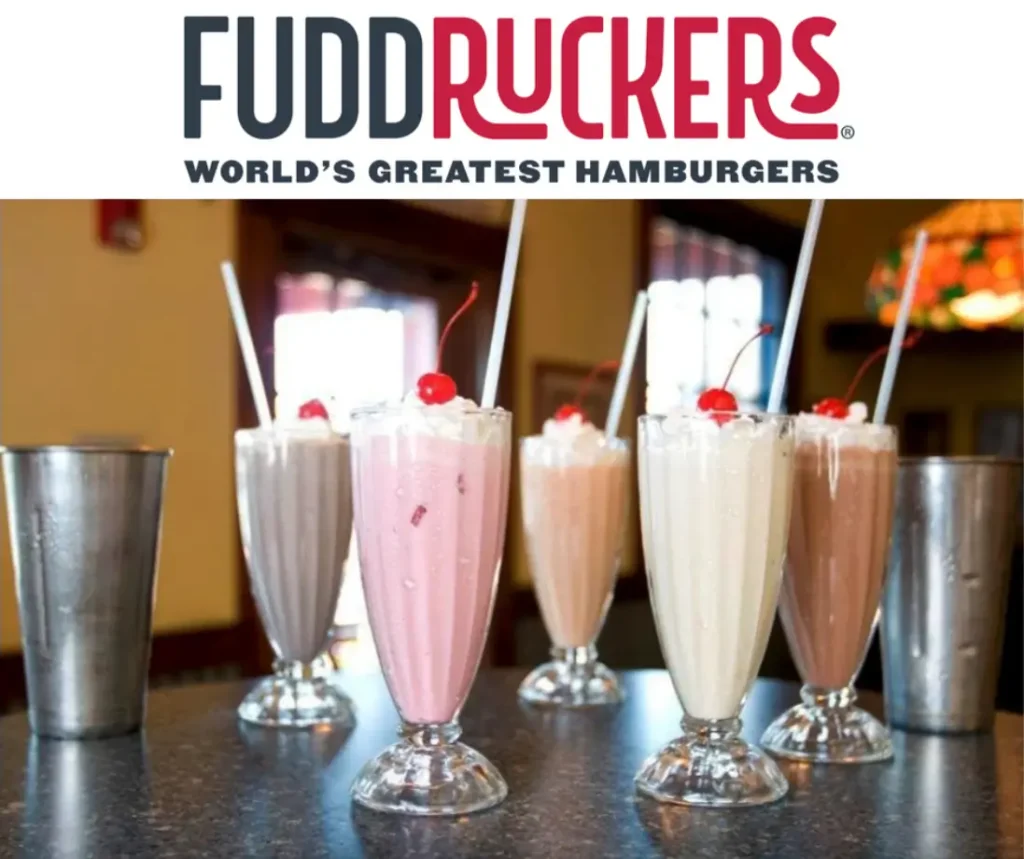 Fuddruckers Shake, Floats & Malts Menu USA